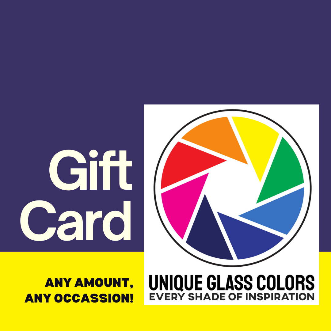 Unique Glass Colors Gift Card